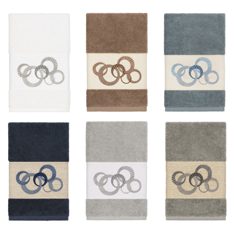 Annabelle Turkish Cotton Midweight Hand Towel, Latte