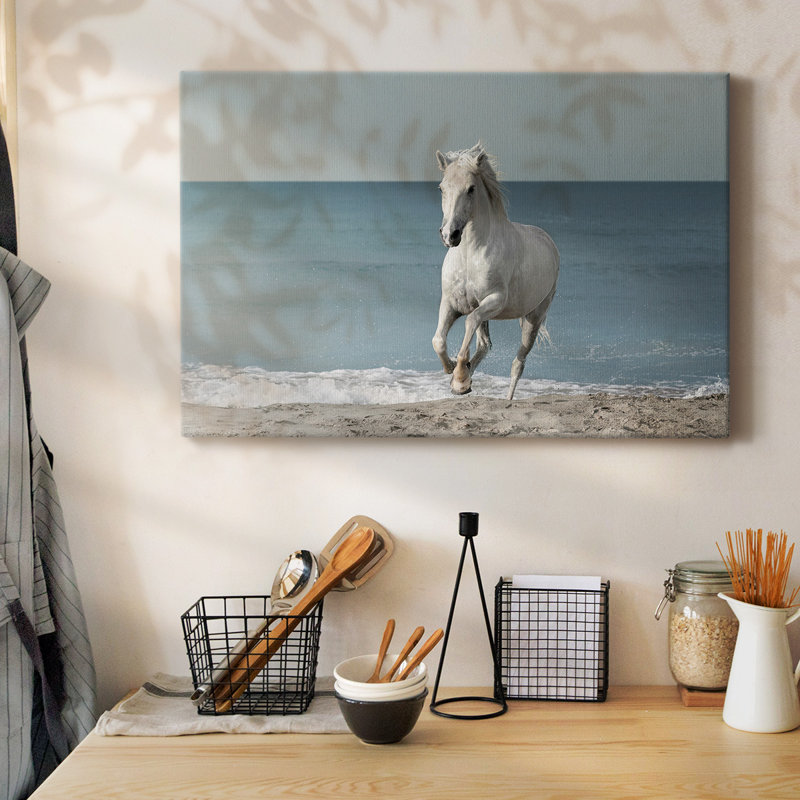 Toile tendue Camargue Beach, H 12 po x l 18 po