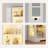 Modern Led Display Cabinet With Glass Doors, Adjustable Lighting & Motion Sensor-568698015
