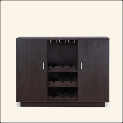 Armoire à vin à finition espresso II