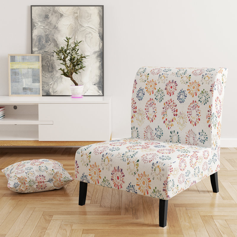 Fauteuil de chambre Abstract, Pantoufle sans accoudoirs