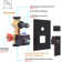 10 Inch Wall Mounted Complete Shower System with Rough-In Valve