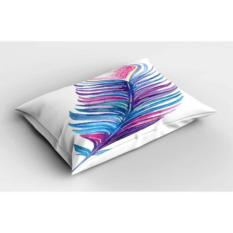 Feathers Polyester Sham Set, Twin
