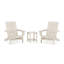 POLYWOOD by AllModern Outdoor Adirondack Chair With Table-860548781