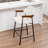 Devane Upholstered Counter Stool With Armrest-123161722