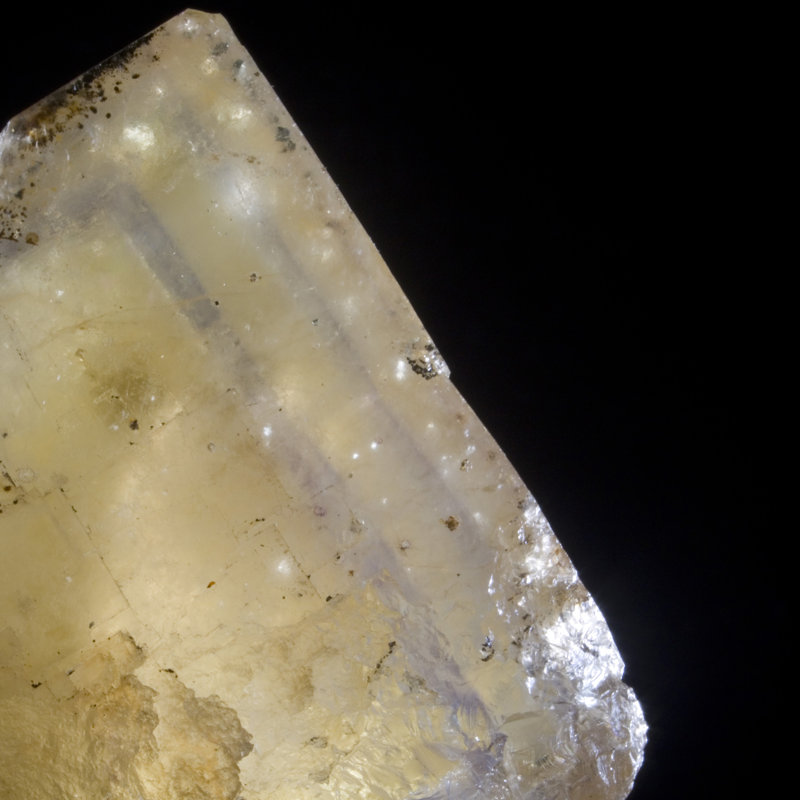 Fluorite fantôme. Allemagne