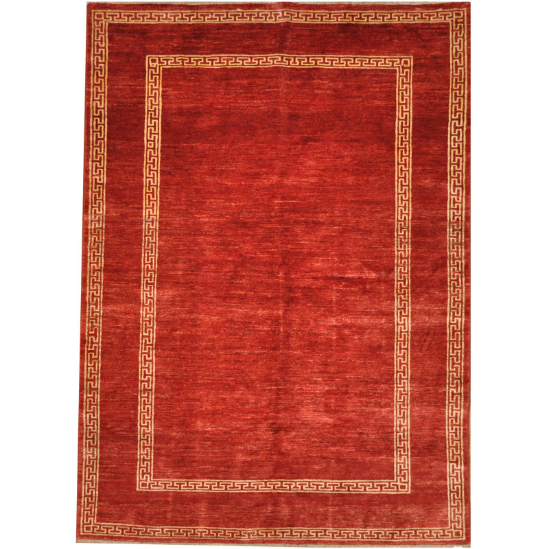 Tapis afghane en laine noué à la main