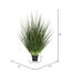 Herbe verte artificielle en pot-24132953