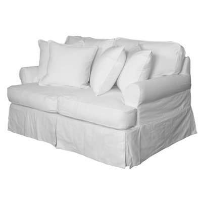 Wesham 60 " Slipcovered Loveseat