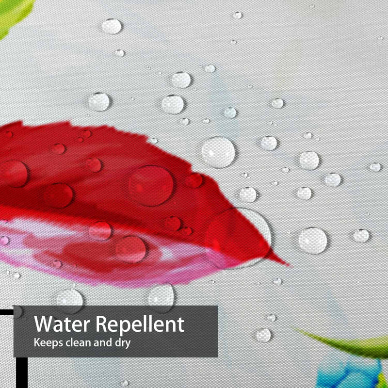 Rideau de douche Floral Magnolia Gladiolus Peony, L 72 po x l 72 po