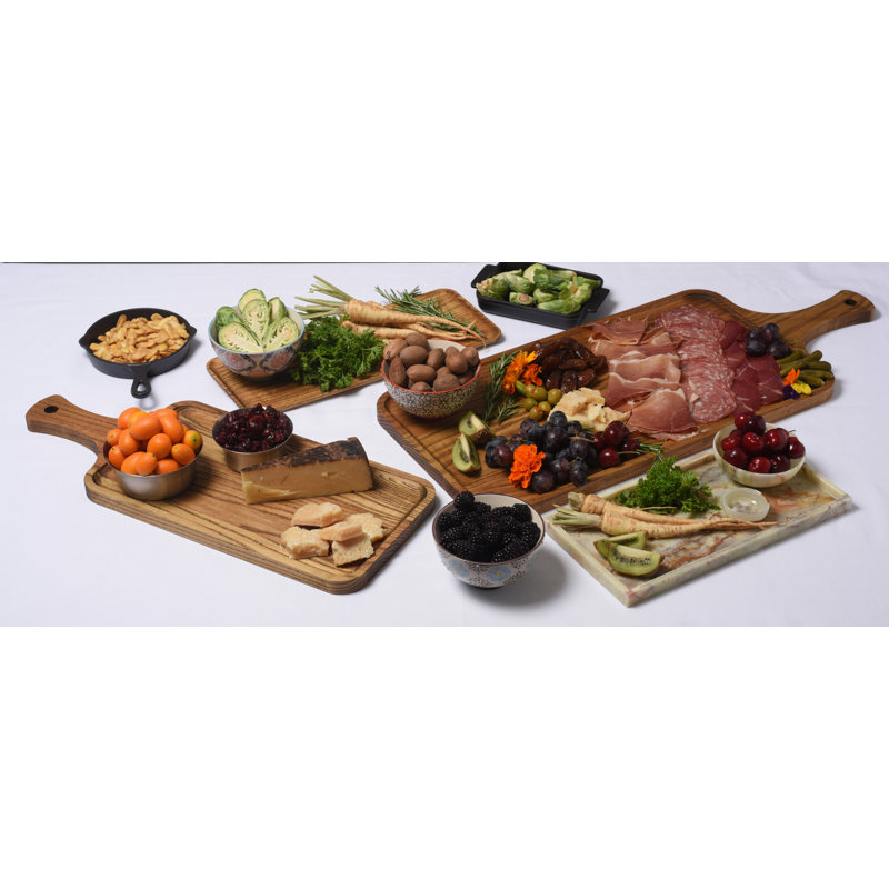 Planche à fromage Silke, H 0,75 po x l 19,75 po x P 7,75 po