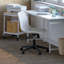 Chaise de travail Wolli, blanc