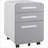 File Cabinet, 3-Drawer Mobile Under Desk with Lock, for Legal/Letter/A4 Files | Metal | Modern-425764925