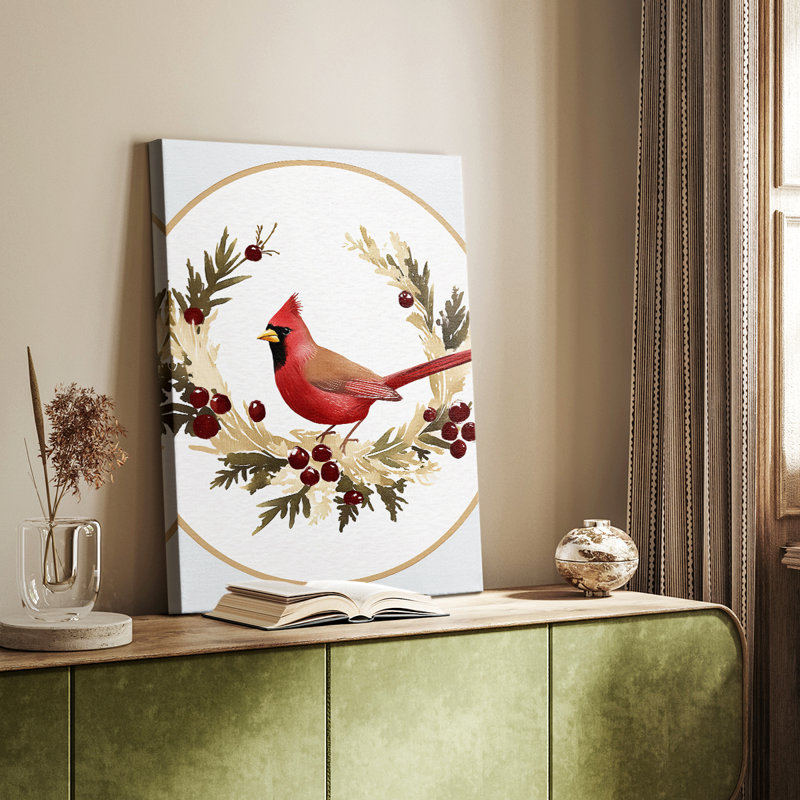 Art des Fêtes de Noël CMXLV III - galerie sur mesure Cavas, H 60 po x l 40 po