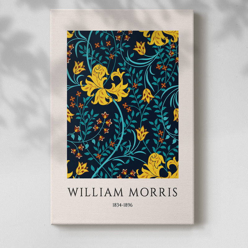 William Morris Gallery Wrapped Canvas CXLIX, 12" H x 8" W