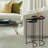 2 - Piece Glass Top Living Room Table Set