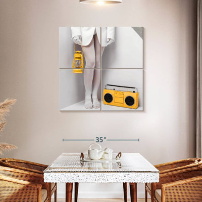 Shuttleworth Lamp And Boombox