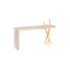 Branch Waterfall Console Table in Bleached