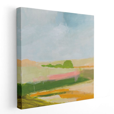 Printemps vert - reproduction d'art sur toile