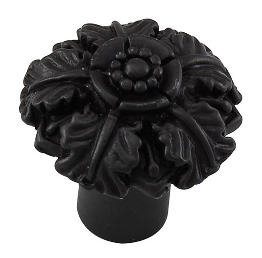 Poignée fantaisie Carlotta, H 1,25 po x l 1,25 po x P 1,25 po, Bronze huilé