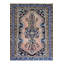 Tapis décoratif lavable à la machine à motif traditionnel marine-1990407953