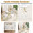 5 - Piece Glass Top Pedestal Dining Set-103144948-115186298