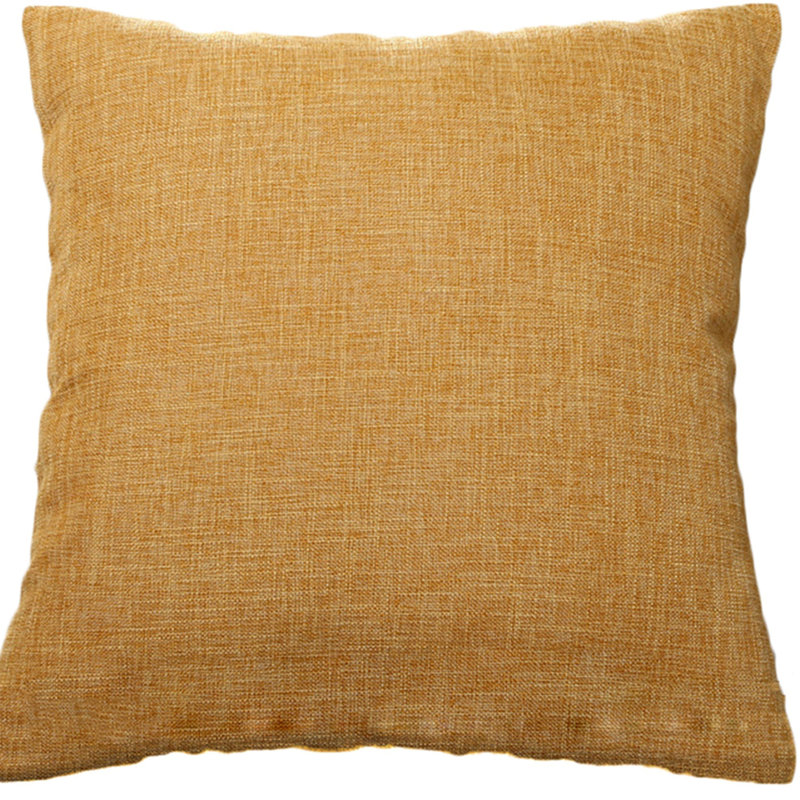 Coussin décoratif, H 22 po x l 22 po, Brun clair