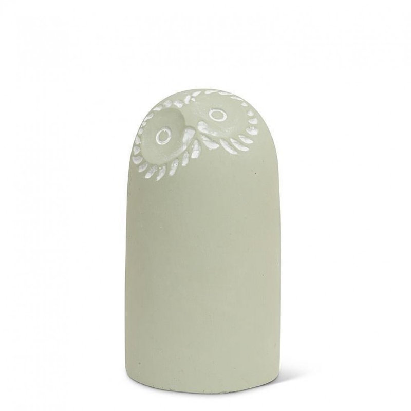 Medium Modern Owl Figurine, 4.5" H x 2.25" W x 2.25" D