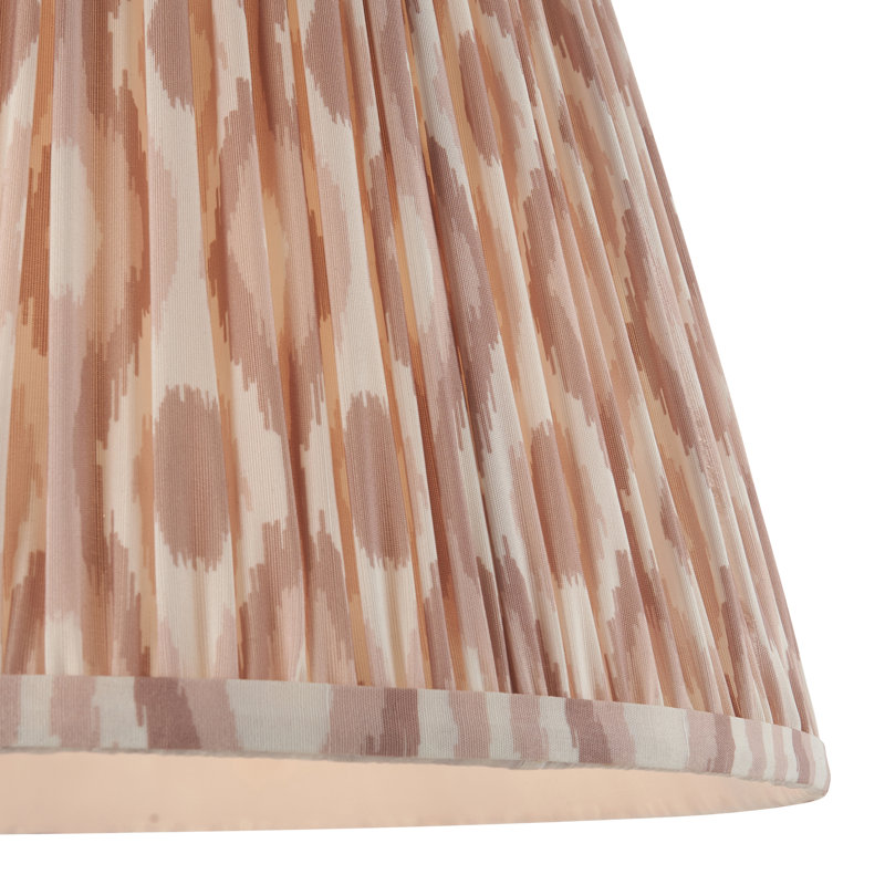 Ikat Lamp Shade, Beige, 27.5cm H x 28cm W x 40cm D