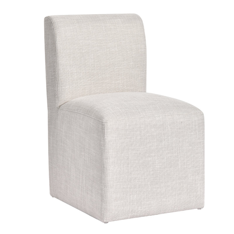 Chaise parsons à roulettes Ritney