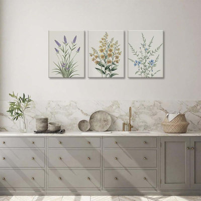 3 Piece Wrapped Canvas Print
