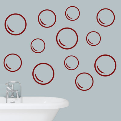 Abstract Non-Wall Damaging Wall Decal