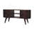 Wood Light Walnut Wave Entertainment Unit