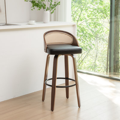 Swivel Upholstered Counter Stool