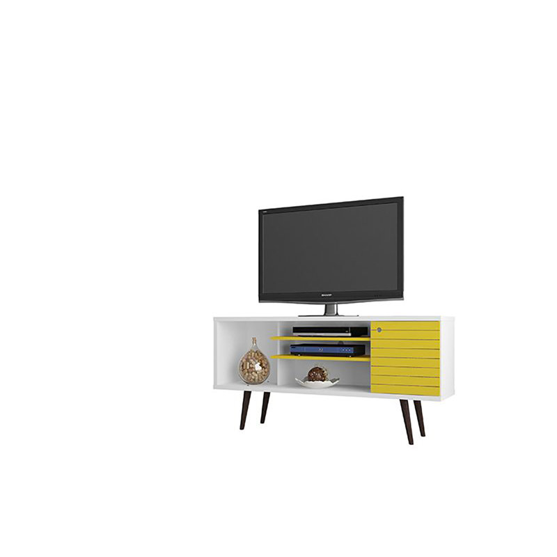 Bourn TV Stand for TVs up to 50", Yellow