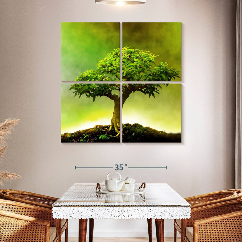 Harnek Green Bonsai Tree, 45" H x 45" W