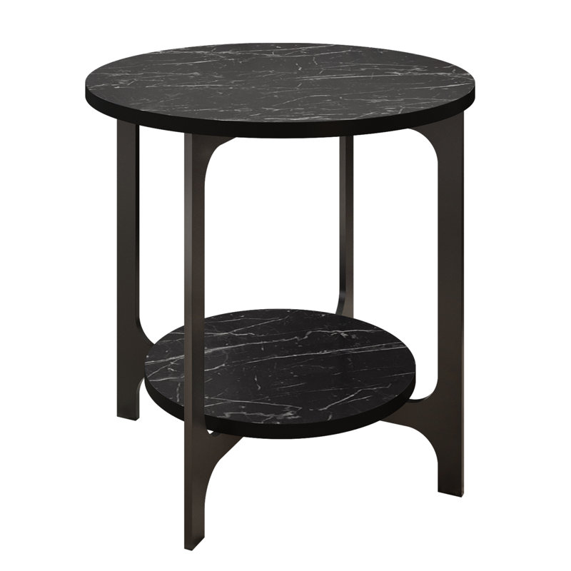 Gillham End Table, Black, Bendire
