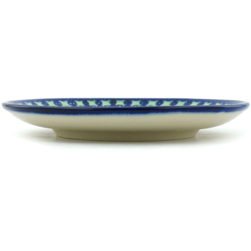 Tulips And Diamonds Stoneware Saucer