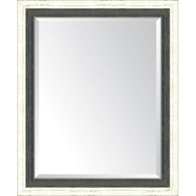 Wood Flat Wall Mirror