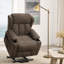 Fauteuil inclinable électrique Lusio avec deux moteurs et porte-gobelets - Confort sans effort et détente