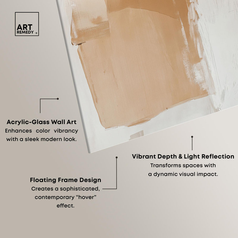 Terra Layers, reproduction d'art acrylique sur toile par Art Remedy, H 36 po x l 30 po