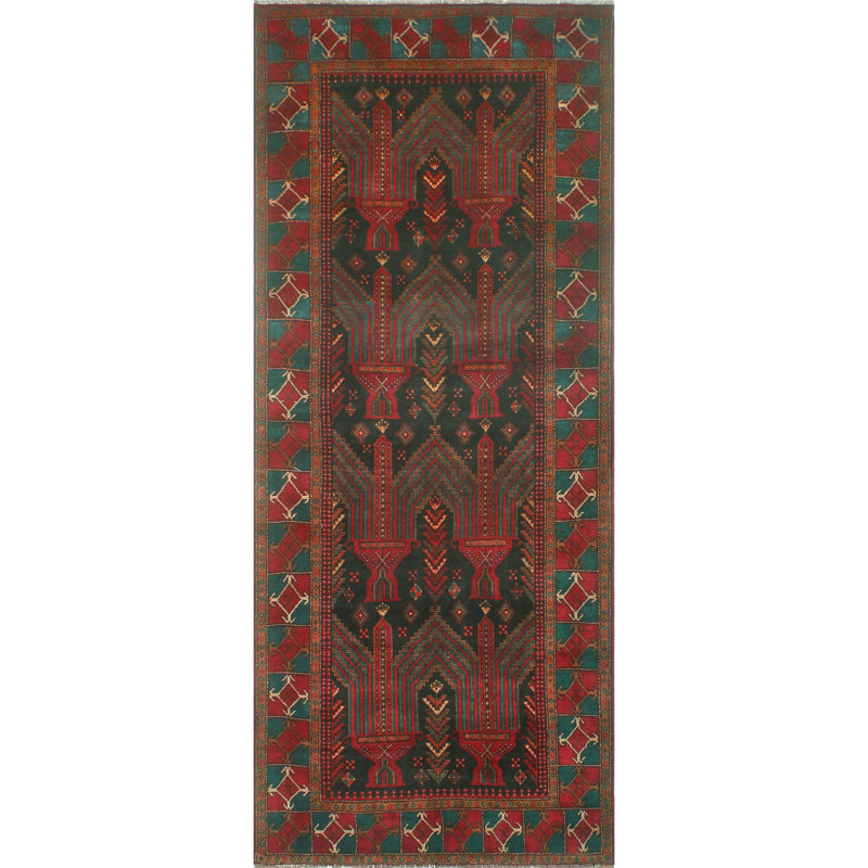 Tapis de couloir gris anthracite Darrell