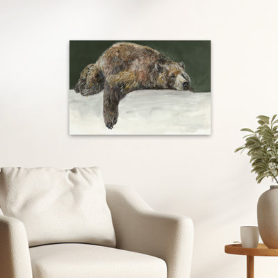 Nap Time Landscape Nature Painting Illustration Art Contemporary
