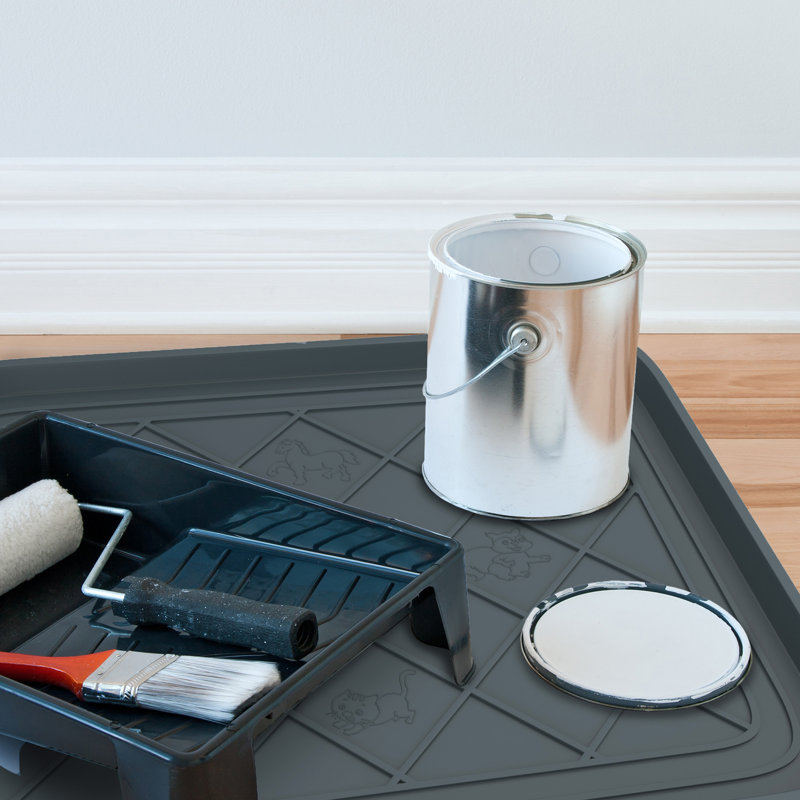 19.75" x 15" Outdoor Boot Tray, Grey