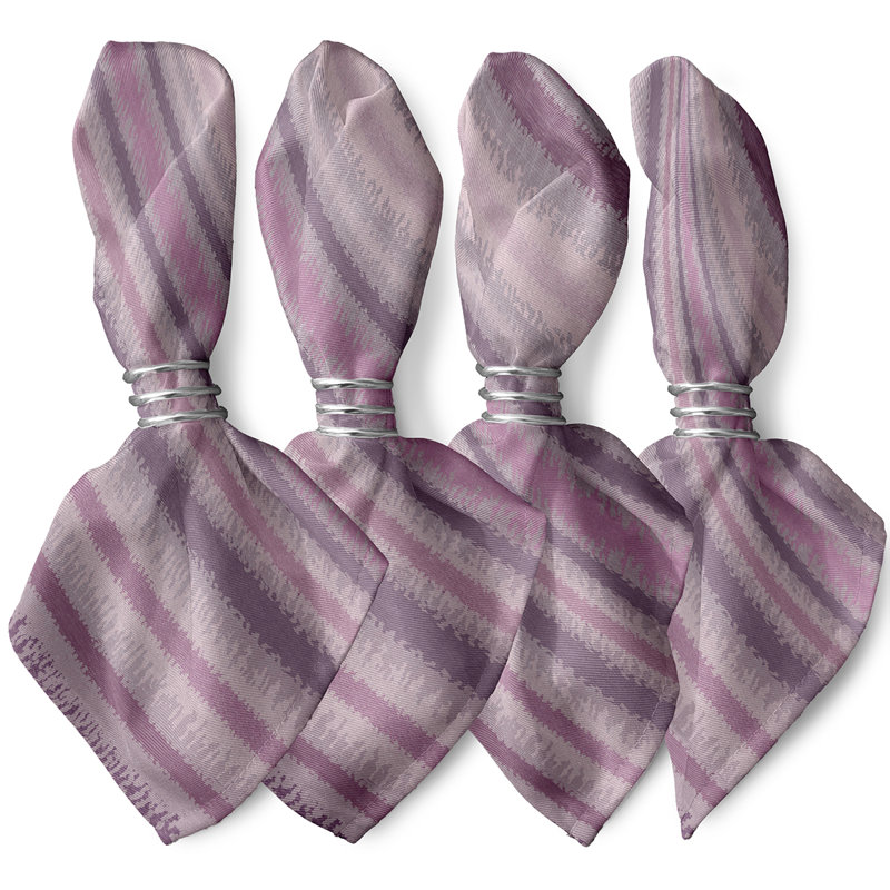 Senda Raya De Agua Napkins, Purple