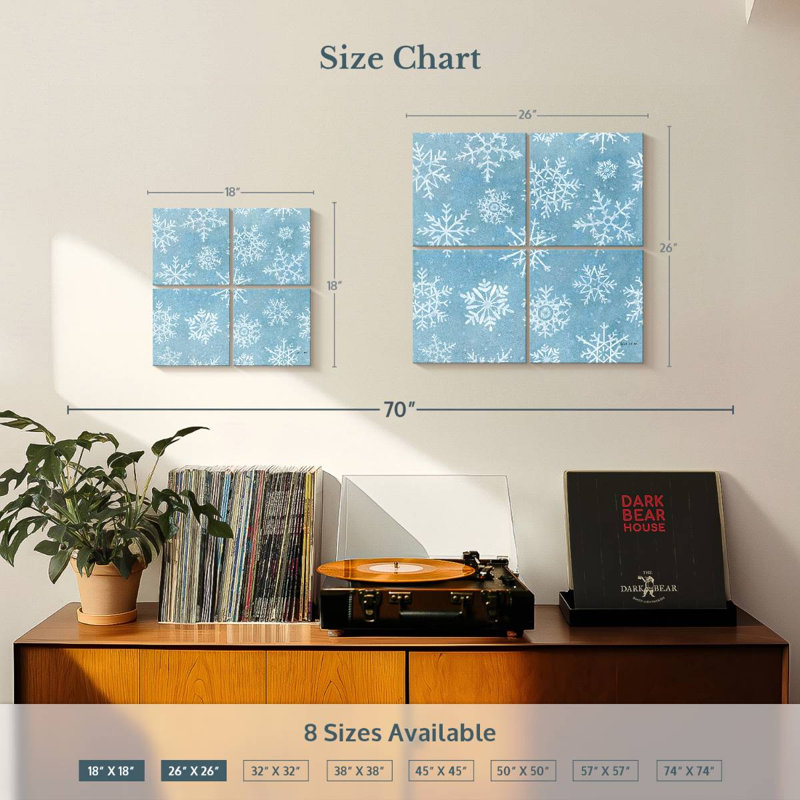 Motif de célébration Kerner Woodland VI, H 26 po x l 26 po