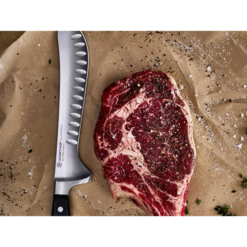 WÜSTHOF Classic 8 Hollow Gr. Butcher Knife & Reviews | Wayfair