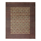 Antique One-of-a-Kind 13'8X16'7 Hand Knotted Area Rug