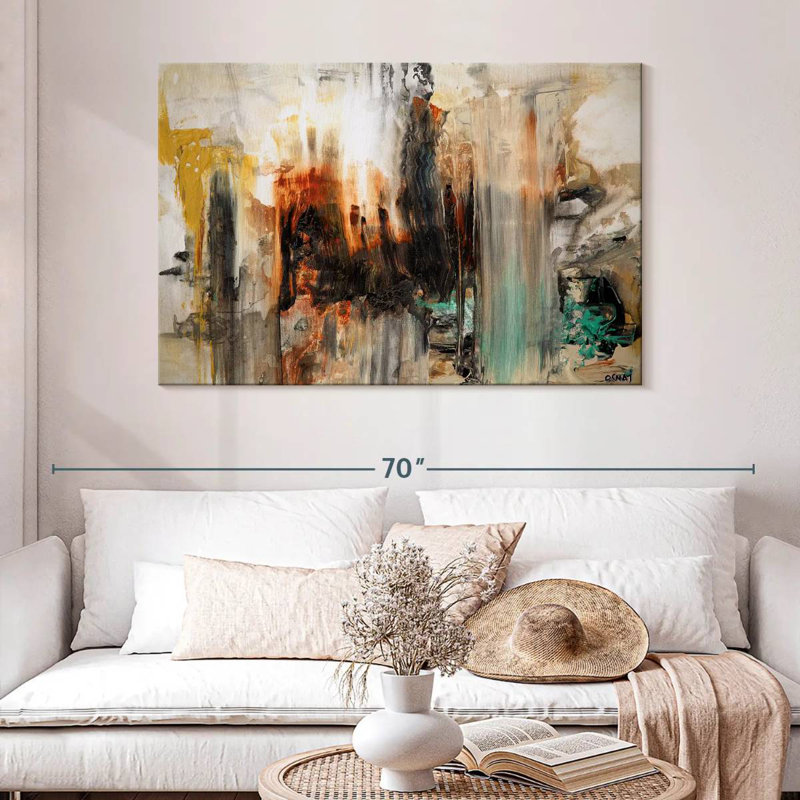 Dynamic Abstract, 32" H x 48" W