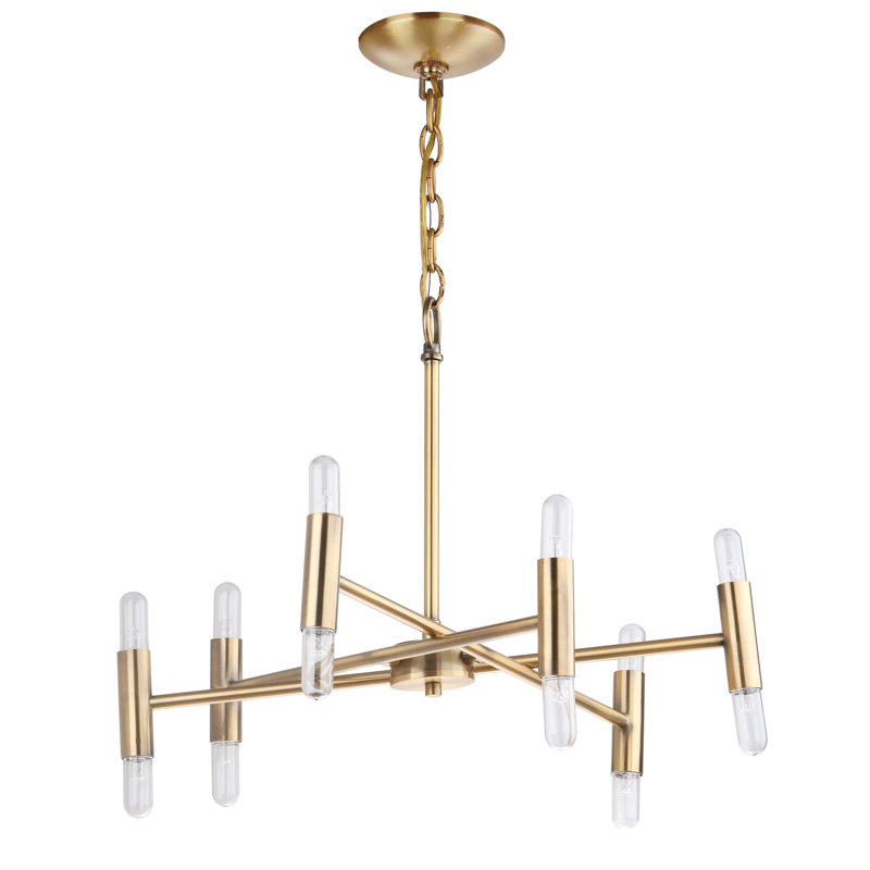 Lustre spoutnik 12 lumières DEL Caitlin-Jo